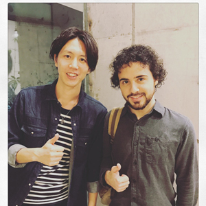 イタリアからセヴァスティアーノさん来店